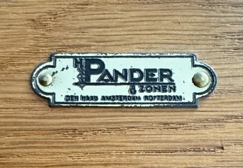 Art Deco Modernist Armoire or Wardrobe by Hendrik Wouda for Pander, 1924